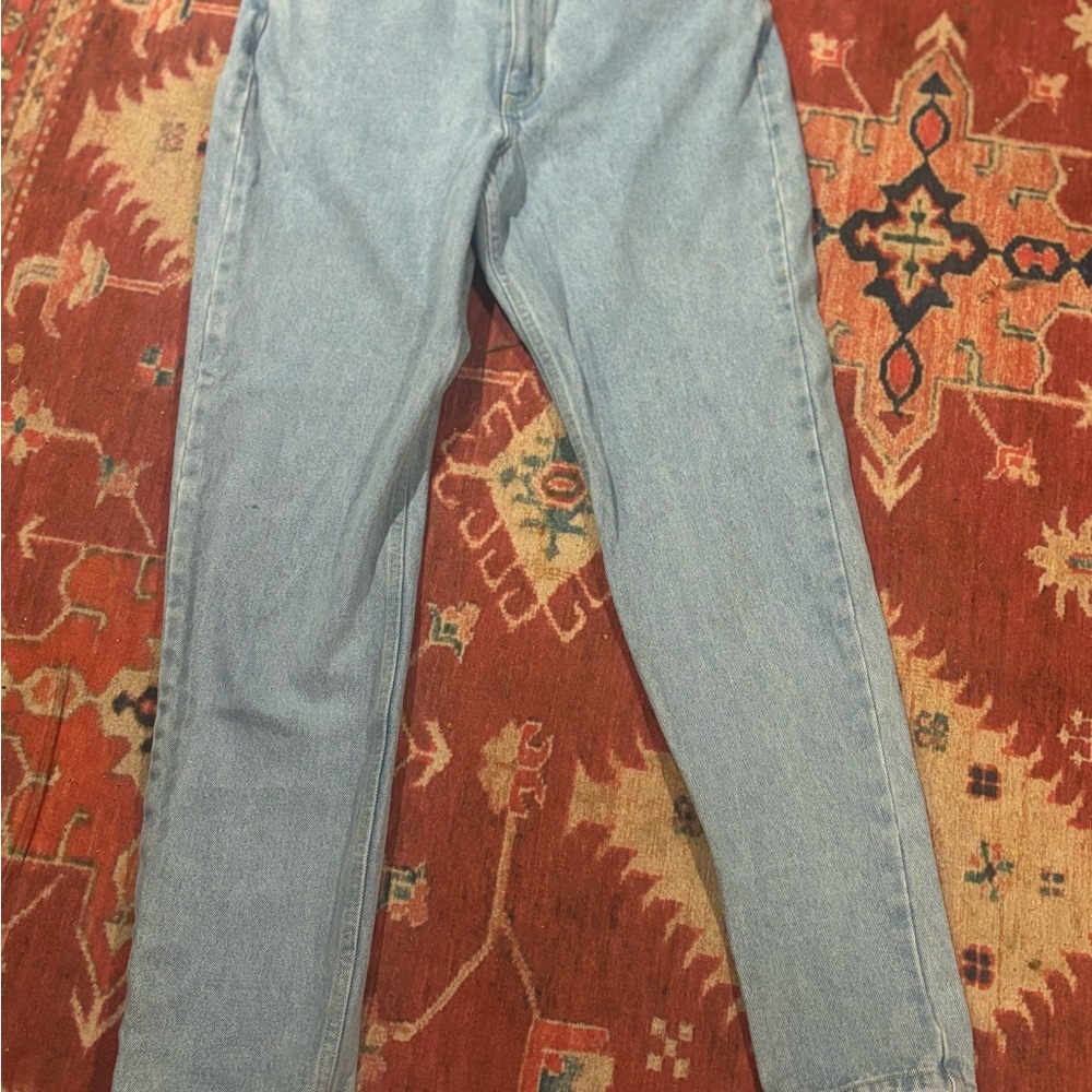American Apparel Blue Skinny Jeans
